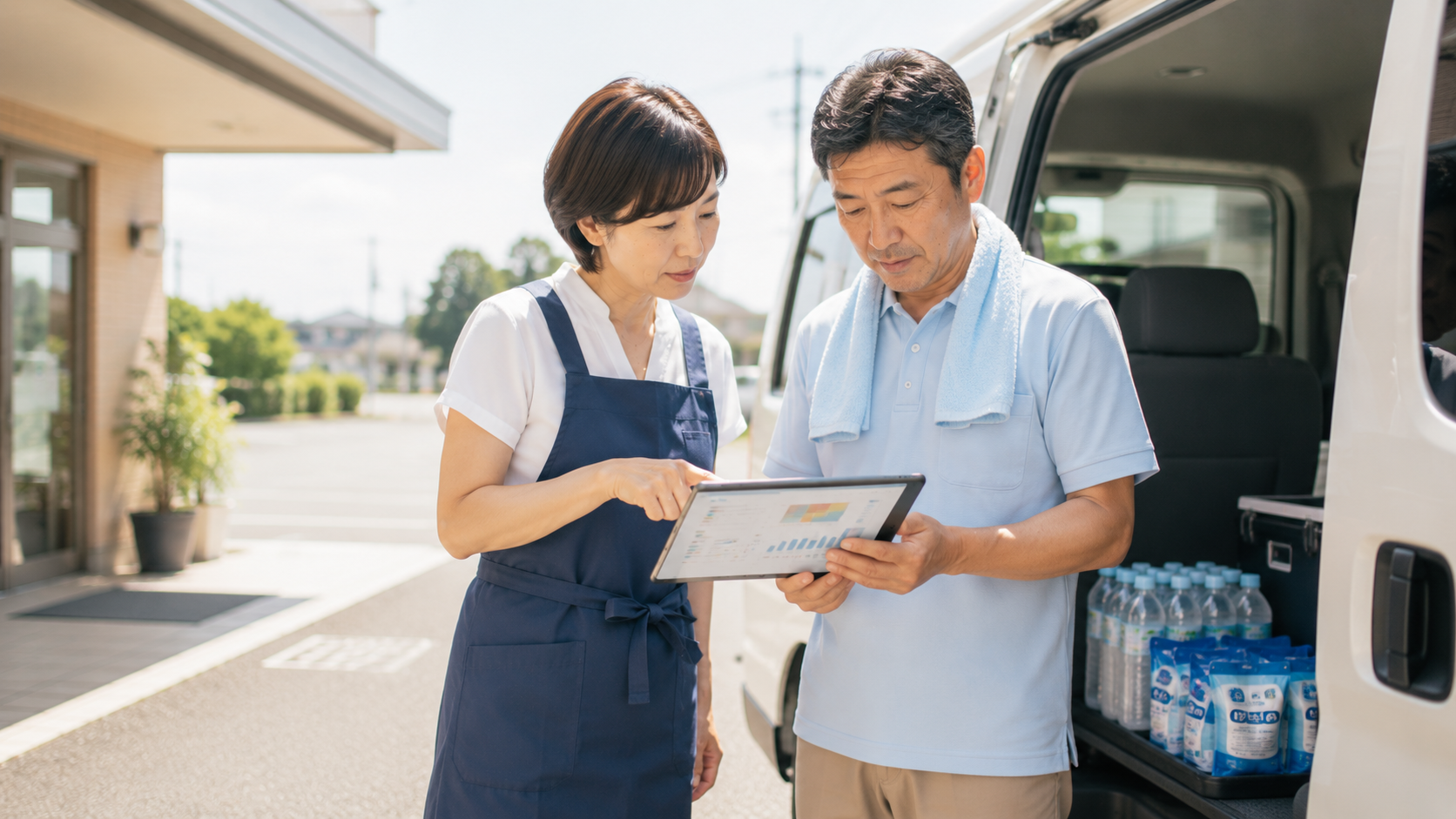 2026年夏の介護現場で熱中症リスクを評価する施設長